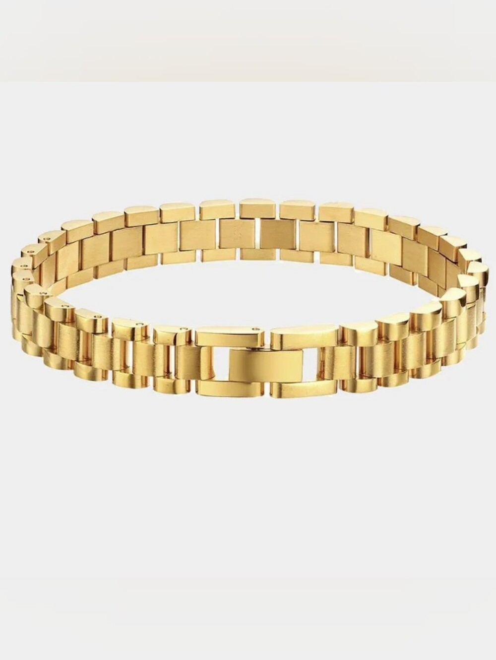 Gold Plated Link Bracelet